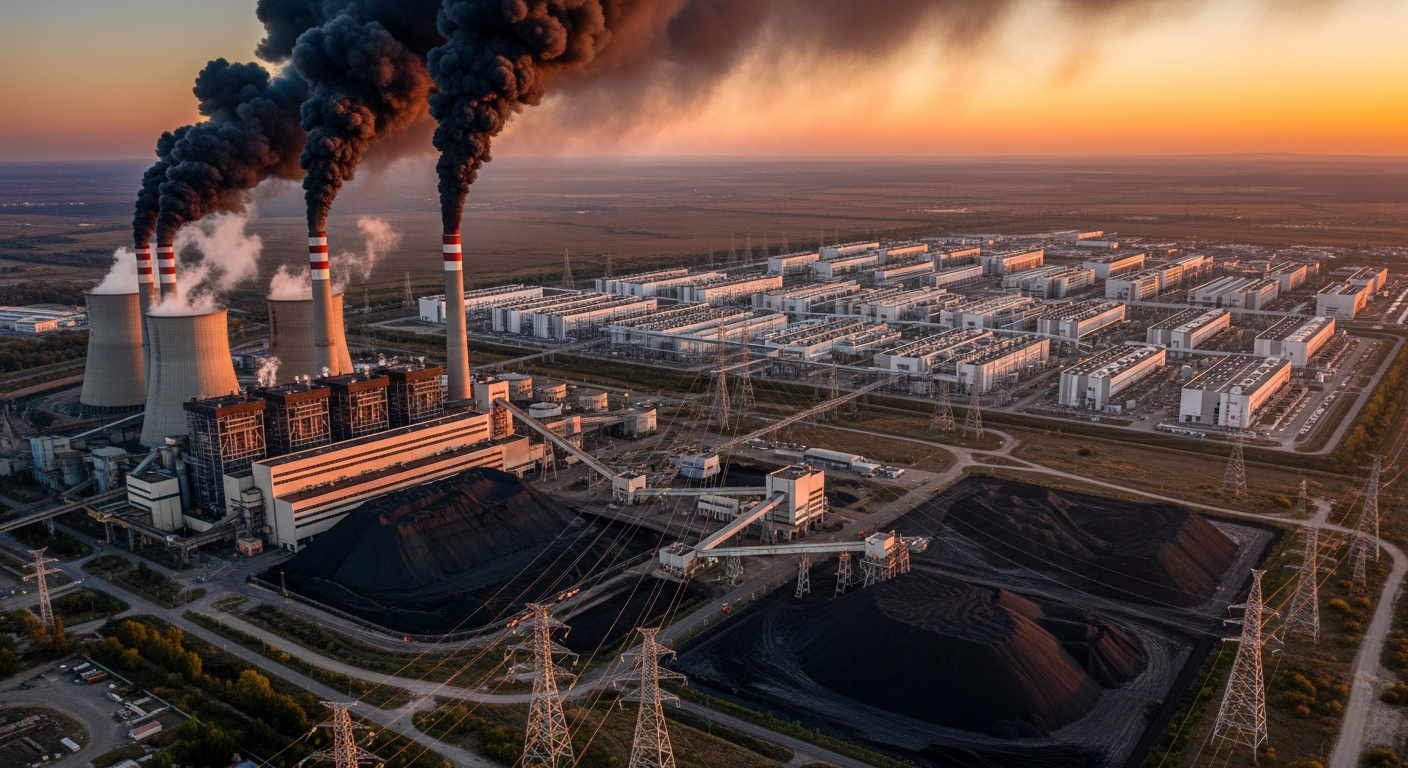 Power plants feeding crypto mining operations